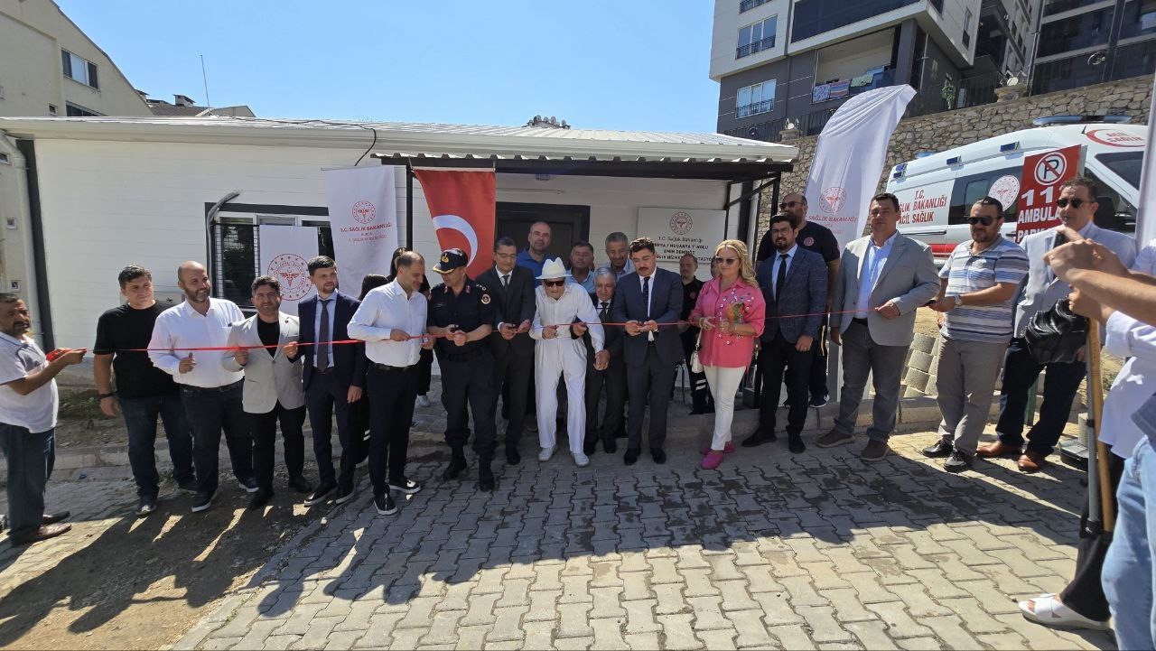 Hayırsever Demir&ouml;z&rsquo;&uuml;n yaptığı Acil Sağlık Hizmetleri İstasyonu hizmete girdi
