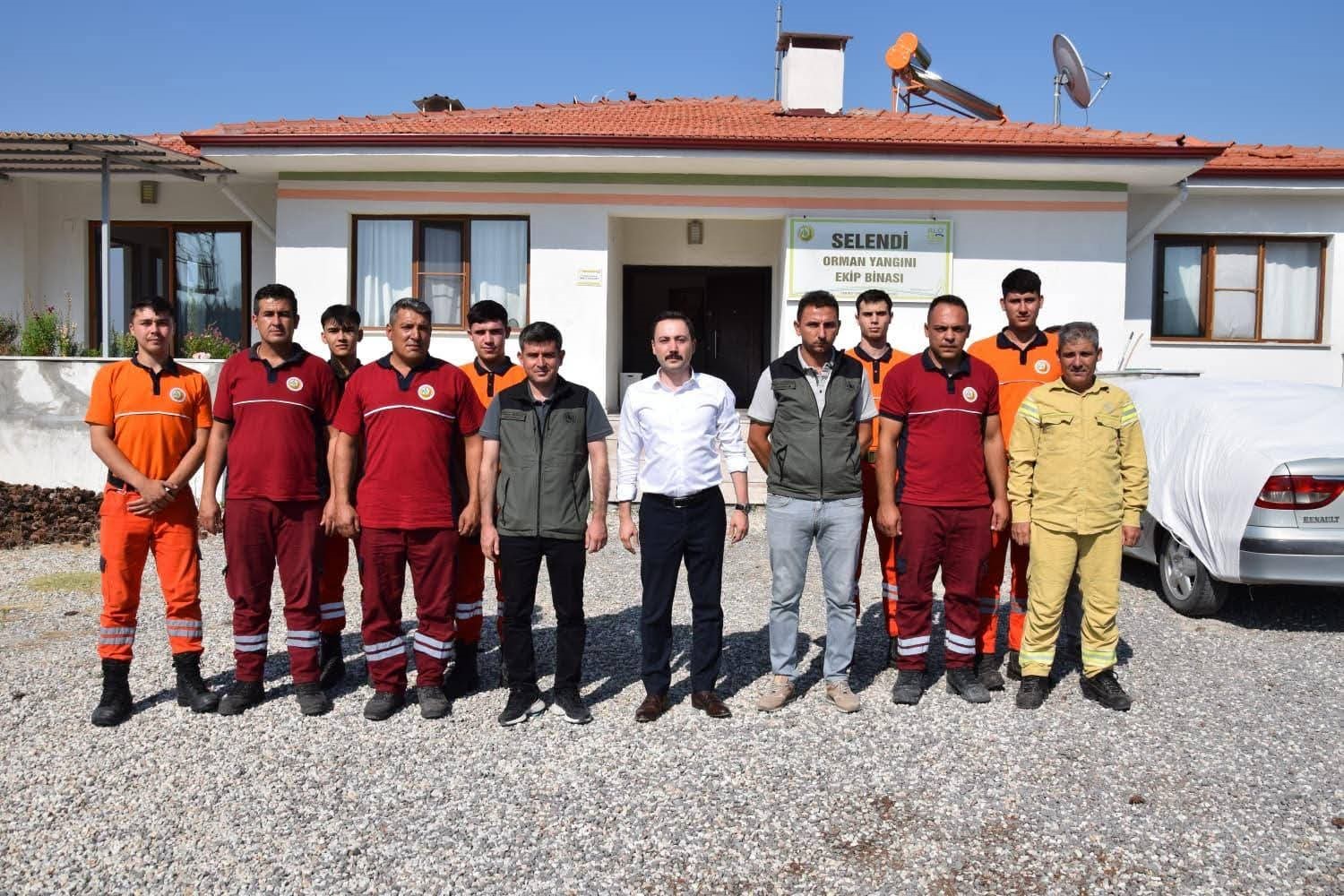 Kaymakam Bütüner orman yangınlarına dikkat çekti