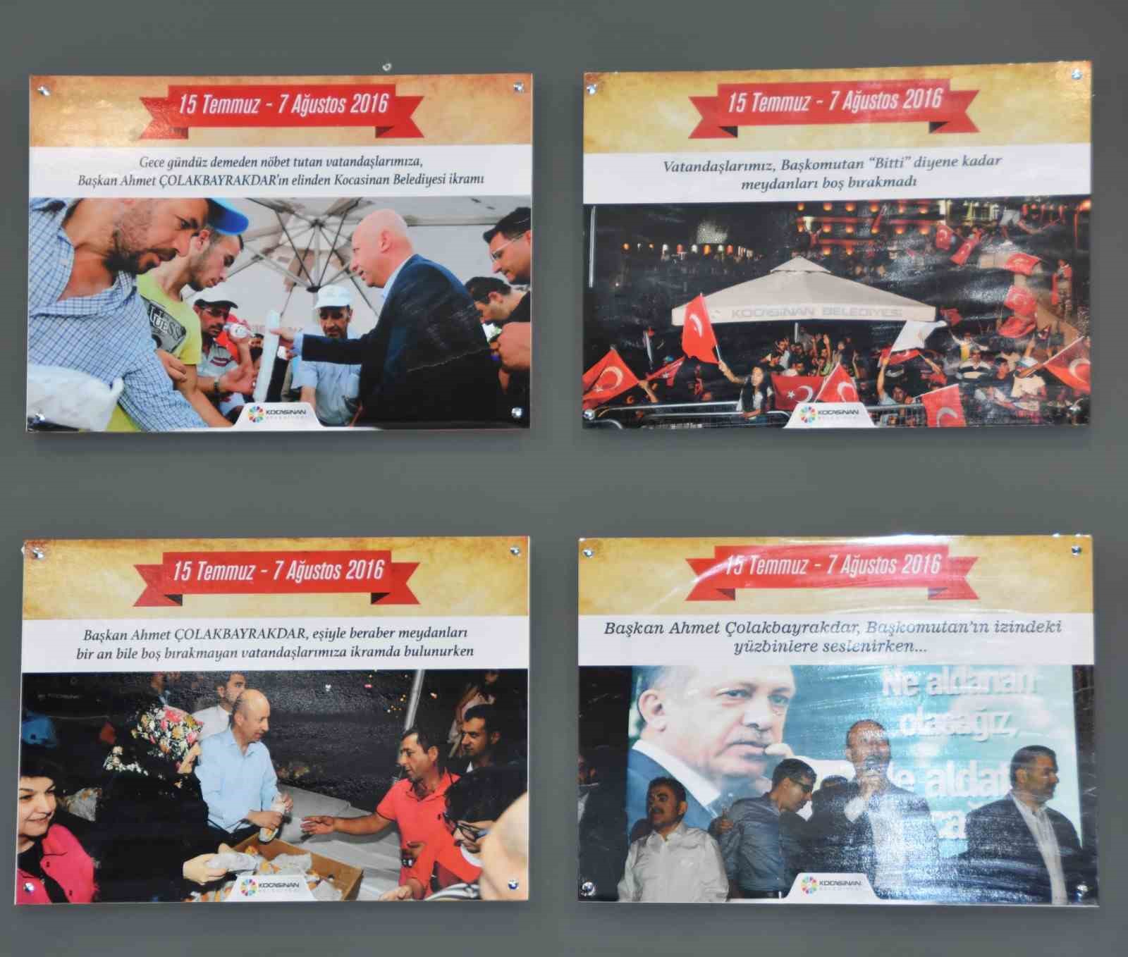 Kocasinan’da 15 Temmuz ruhu yaşatılıyor