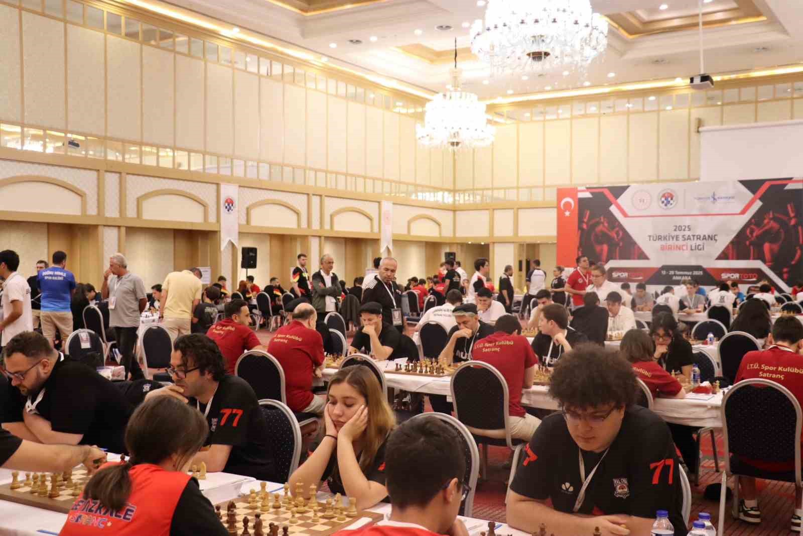 Türkiye Satranç Birinci Ligi’nde ilk hamleler yapıldı
