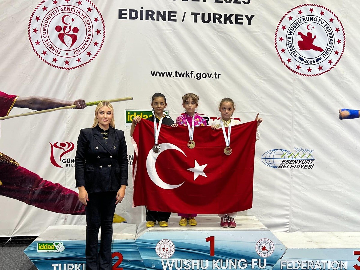 Kayseri’nin altın kızı Balkan Şampiyonu oldu