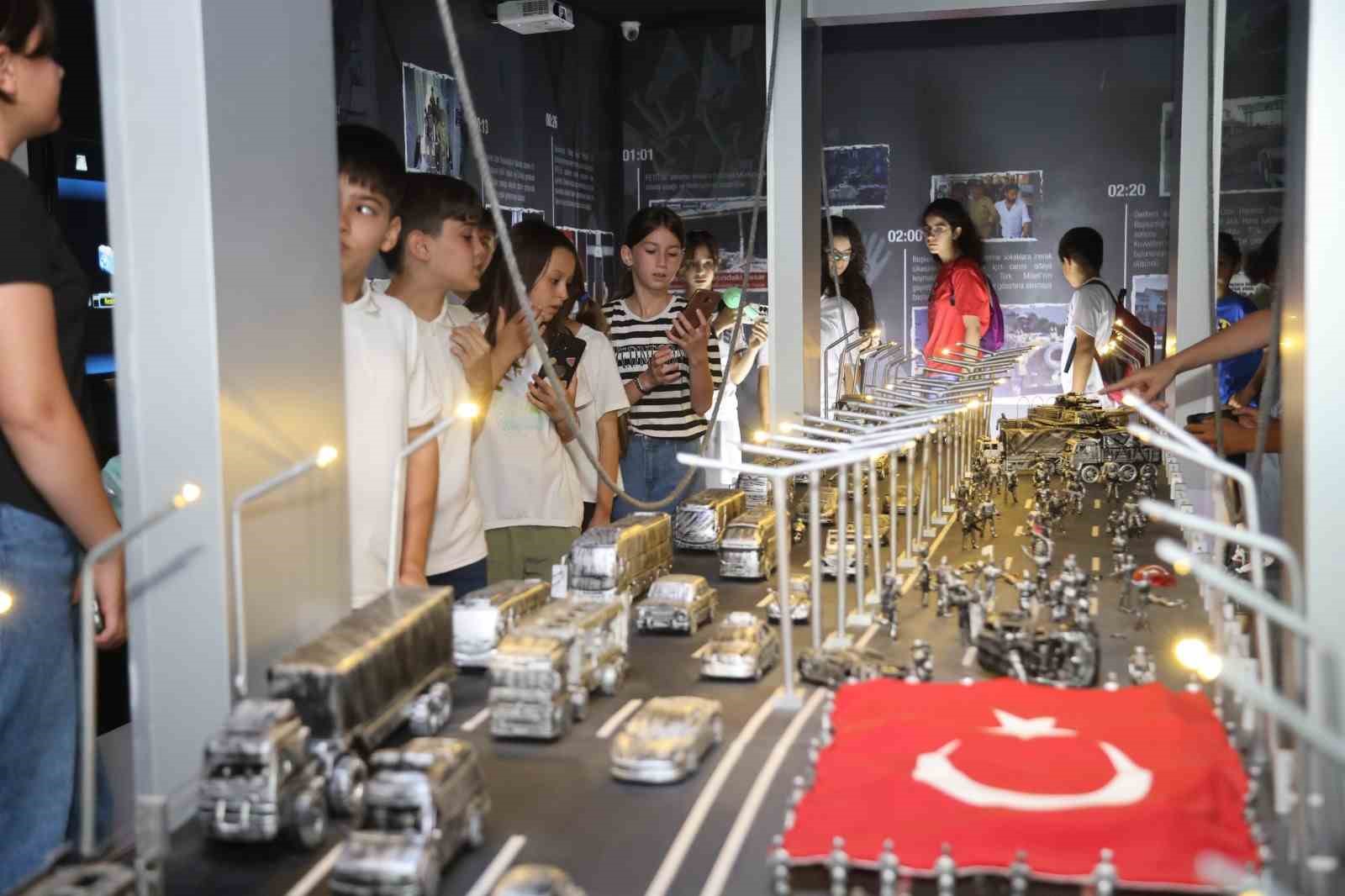 Canik’te 15 Temmuz Müzesi’ne ziyaretçi akını