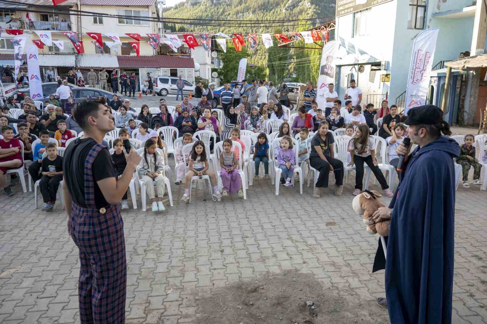 ‘Köy Bizim, Şenlik Bizim’ etkinlikleri Anamur’da başladı
