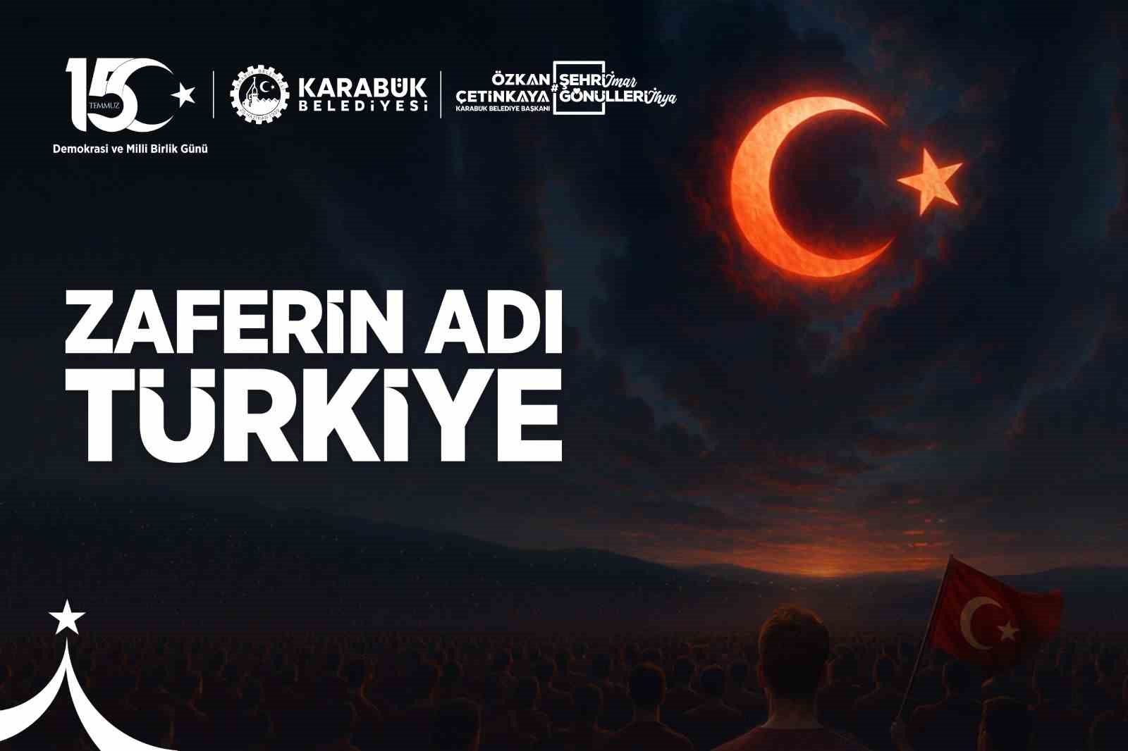 Başkan &Ccedil;etinkaya&rsquo;dan 15 Temmuz Demokrasi ve Mill&icirc; Birlik G&uuml;n&uuml; mesajı
