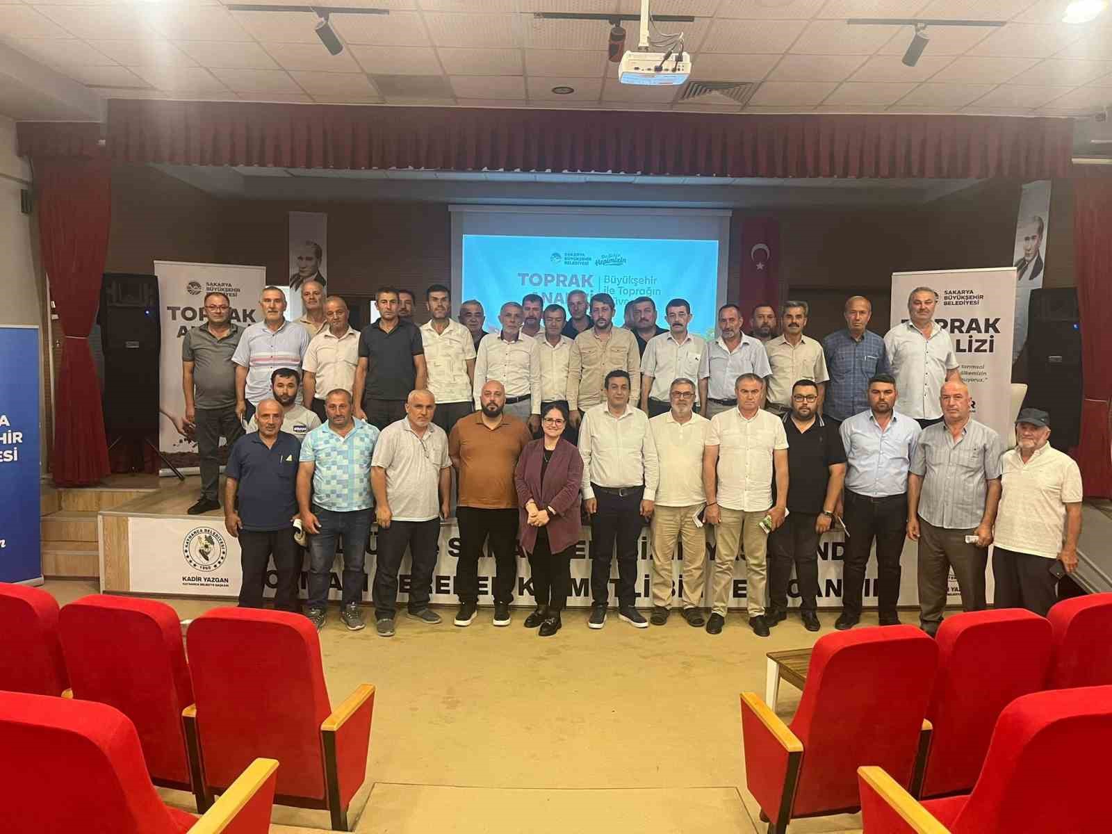 Sakarya Büyükşehir’den Sakarya tarımına güç katmak için önemli adım