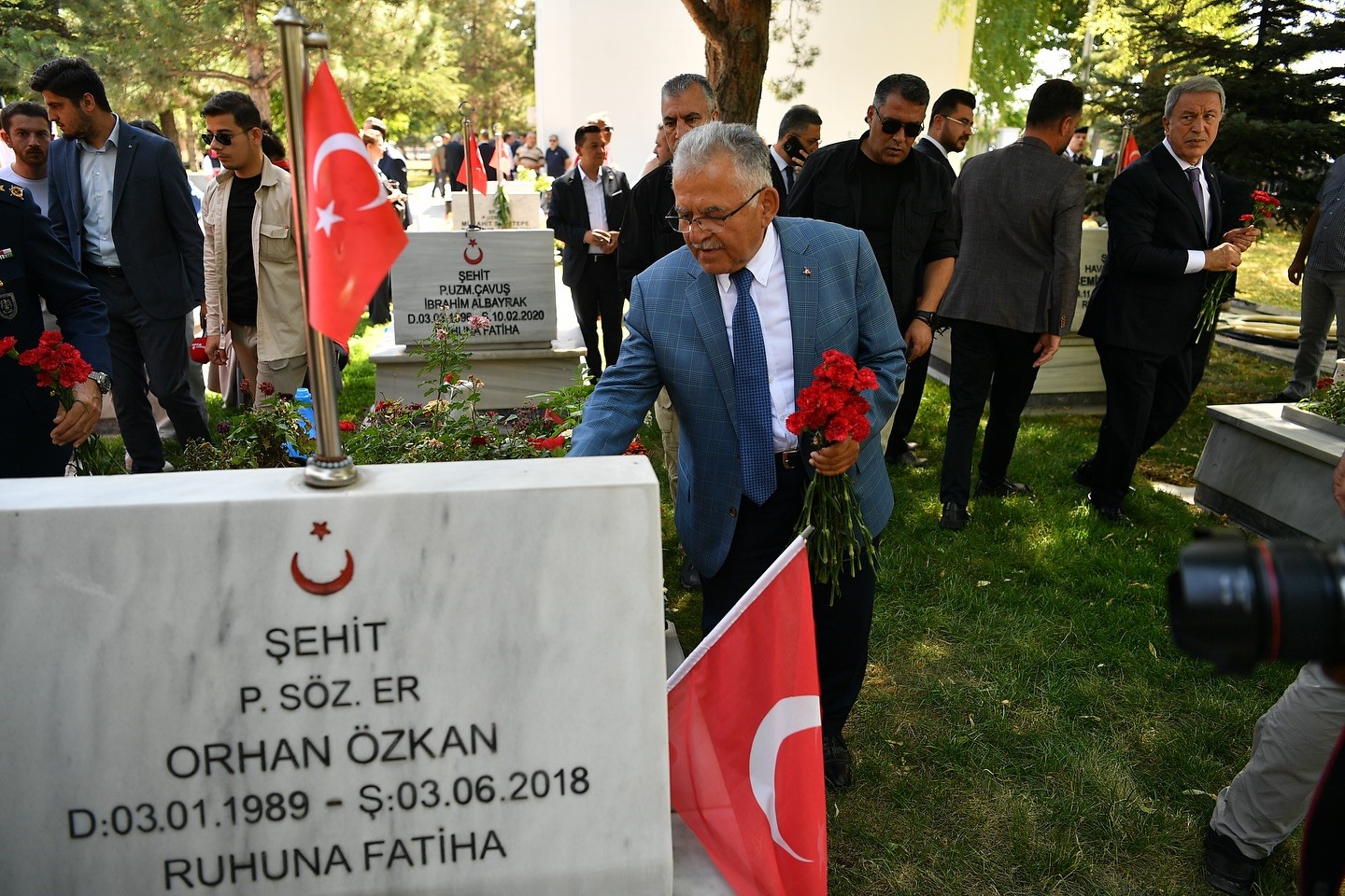 Şehitler için mevlidi şerif programı düzenlendi