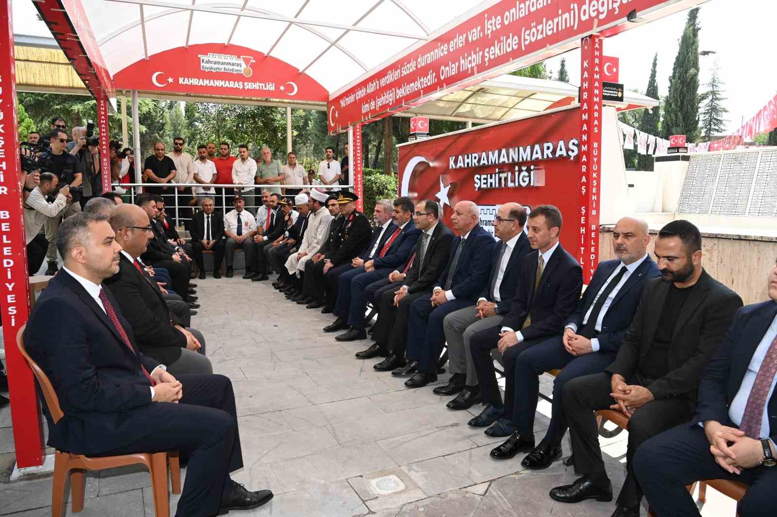 Başkan G&ouml;rgel, "Rabbim &uuml;lkemizi ve milletimizi her t&uuml;rl&uuml; ihanetten muhafaza eylesin"
