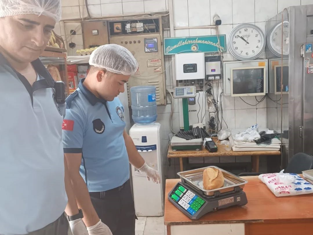 Germencik’te gramaj denetimi yapıldı