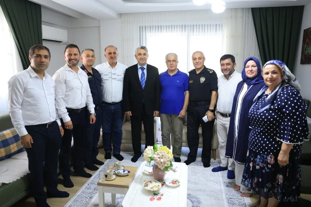 İncirliova protokolü gazi Çalışkan’ı unutmadı