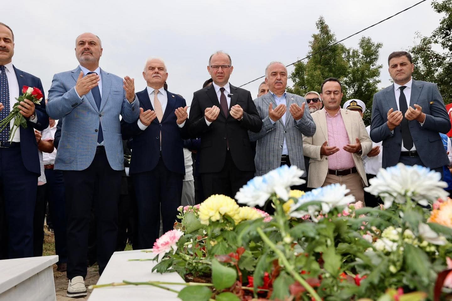 Giresun’da 15 Temmuz Şehidi İsmail Kefal, Kabri başında anıldı