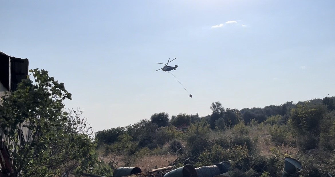 Nilüfer’deki orman yangını kontrol altına alındı