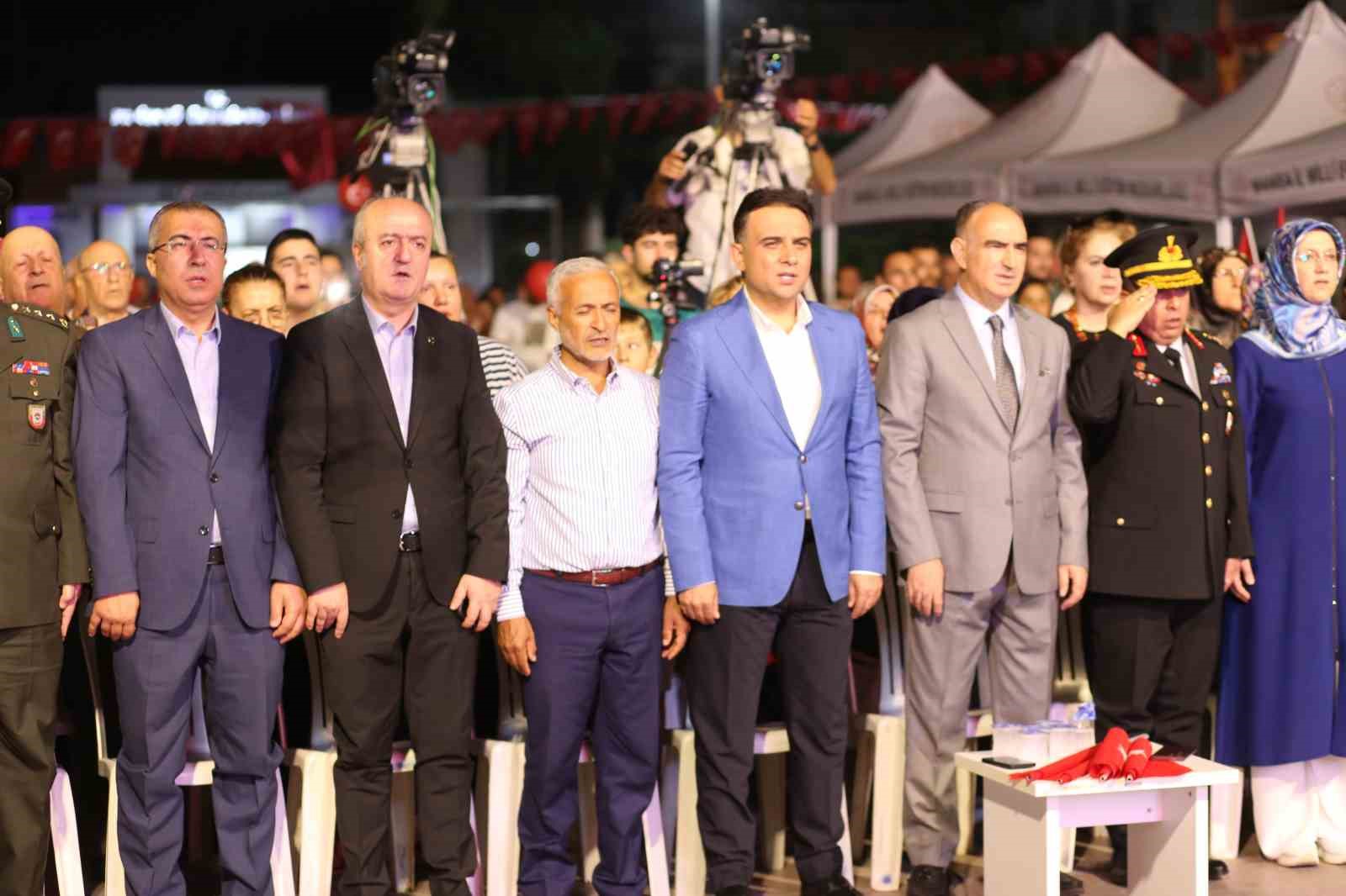 Manisa’da 15 Temmuz Demokrasi ve Milli Birlik Günü programı gerçekleştirildi