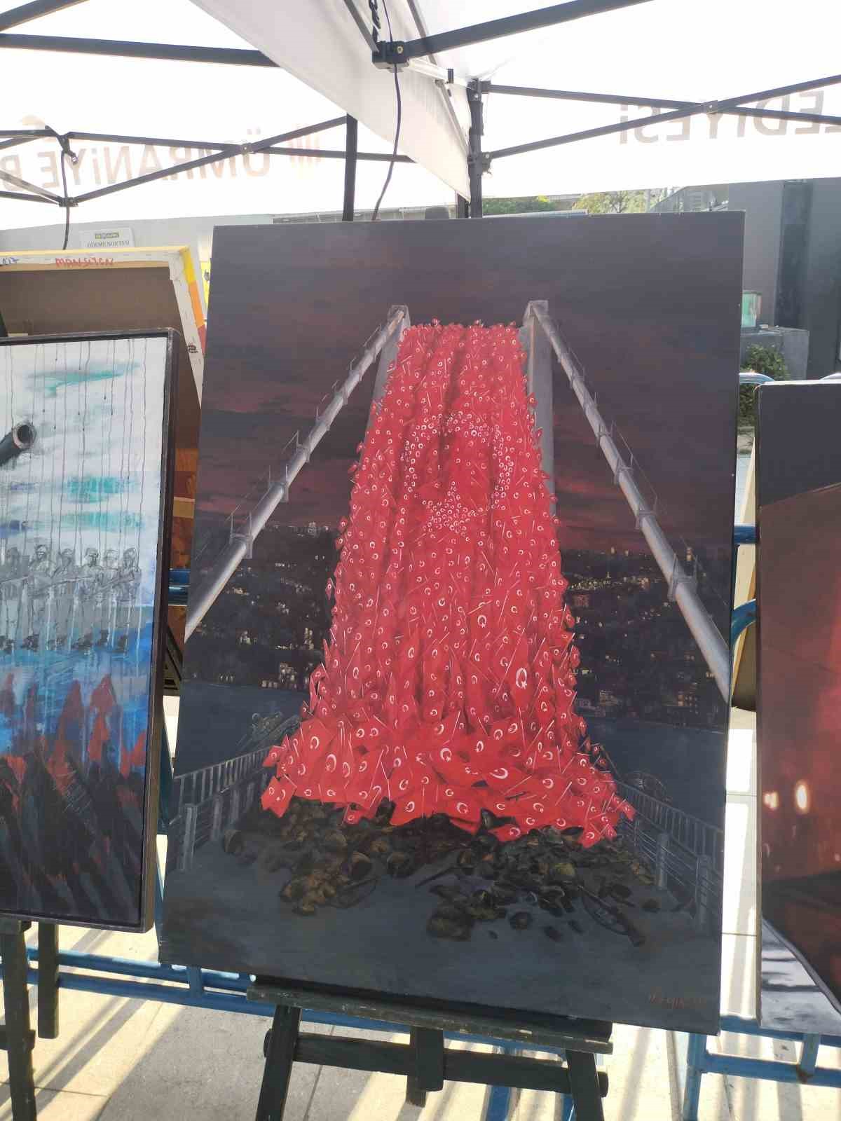 &Uuml;mraniye Belediyesinden 15 Temmuz&rsquo;un 9. yıld&ouml;n&uuml;m&uuml;ne &ouml;zel etkinlik
