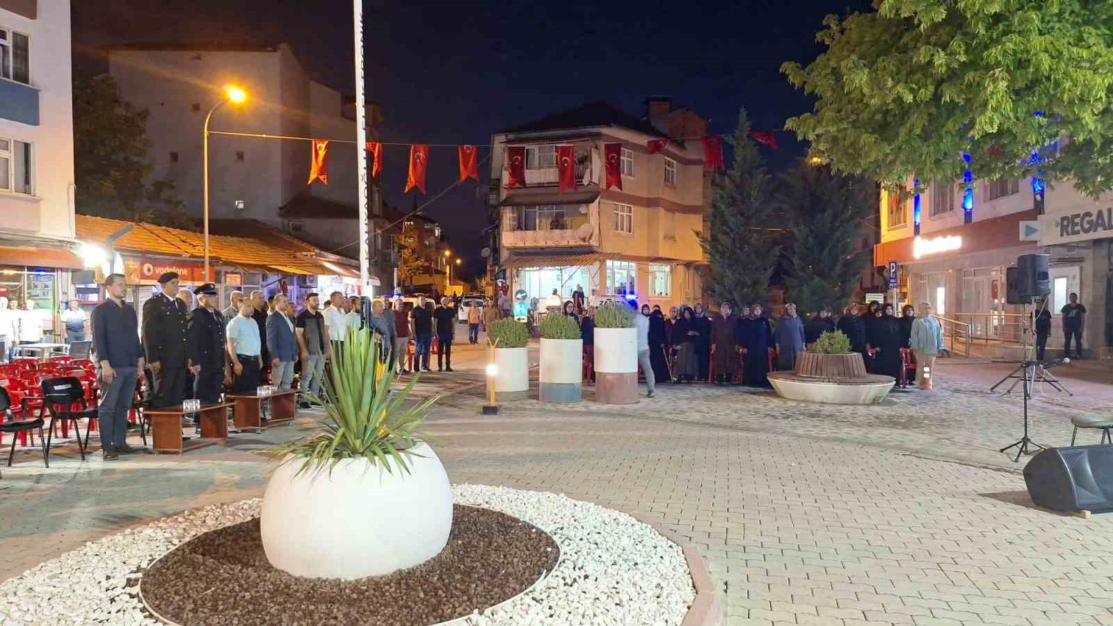 Hisarcık’ta "15 Temmuz Şehitleri Anma, Demokrasi ve Milli Birlik Günü" programı