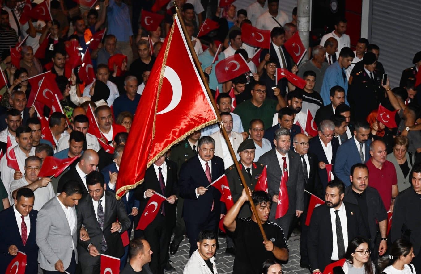 Osmaniye’de Demokrasi ve Milli Birlik yürüşü düzenlendi