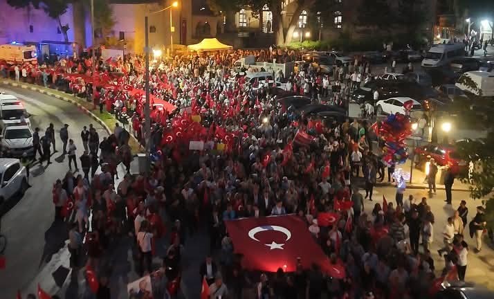 K&uuml;tahya&rsquo;da "15 Temmuz Demokrasi ve Milli Birlik G&uuml;n&uuml;" y&uuml;r&uuml;y&uuml;ş&uuml;

