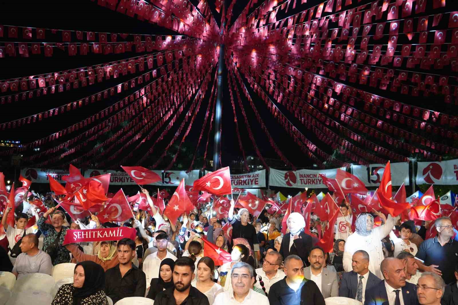 Gaziantep’te "15 Temmuz Demokrasi ve Milli Birlik Günü" anma programı