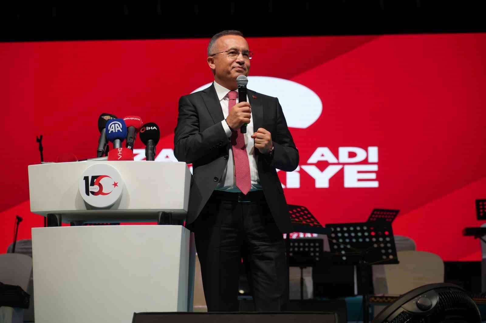 Gaziantep’te "15 Temmuz Demokrasi ve Milli Birlik Günü" anma programı