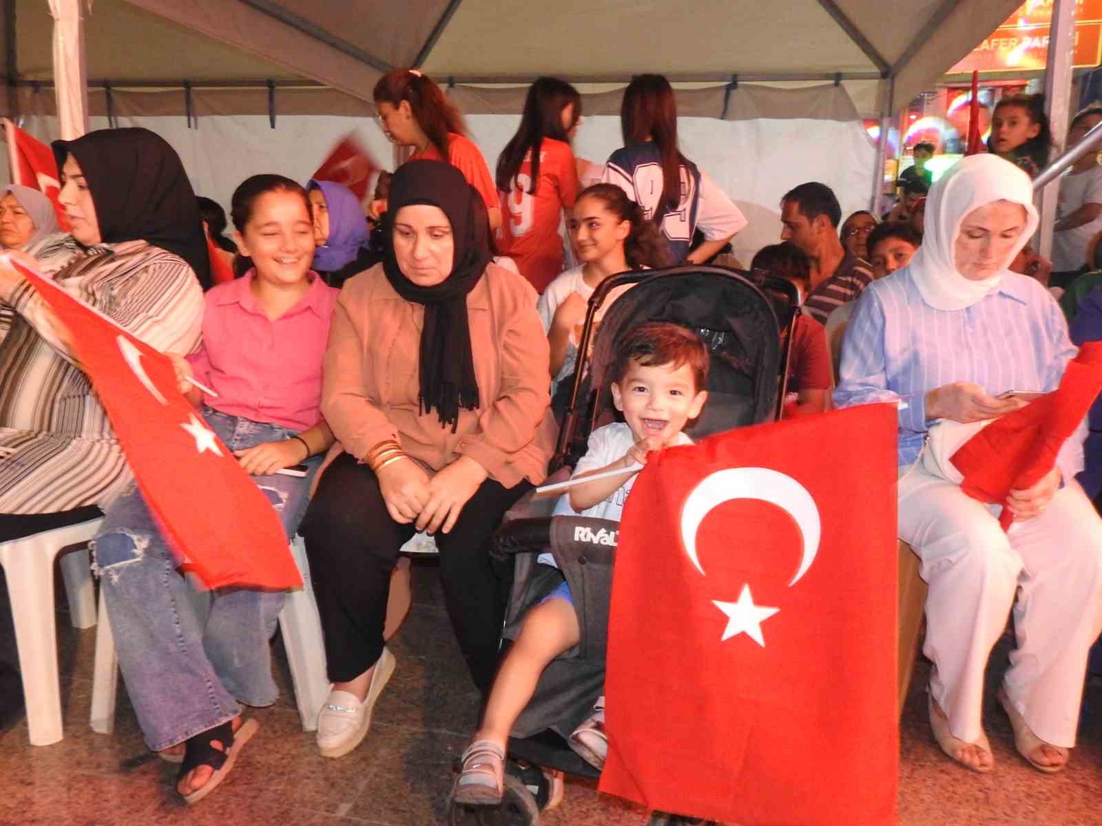 Sınır kenti Kilis&rsquo;te 15 Temmuz Demokrasi ve Milli Birlik Günü etkinliği