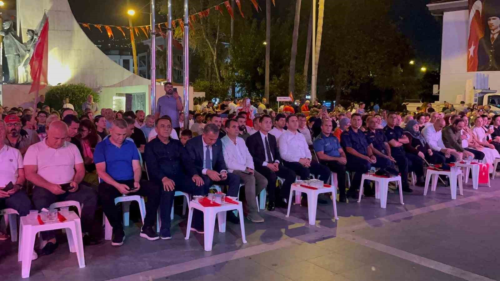 Alanya’da 15 Temmuz şehitleri dualar ile anıldı