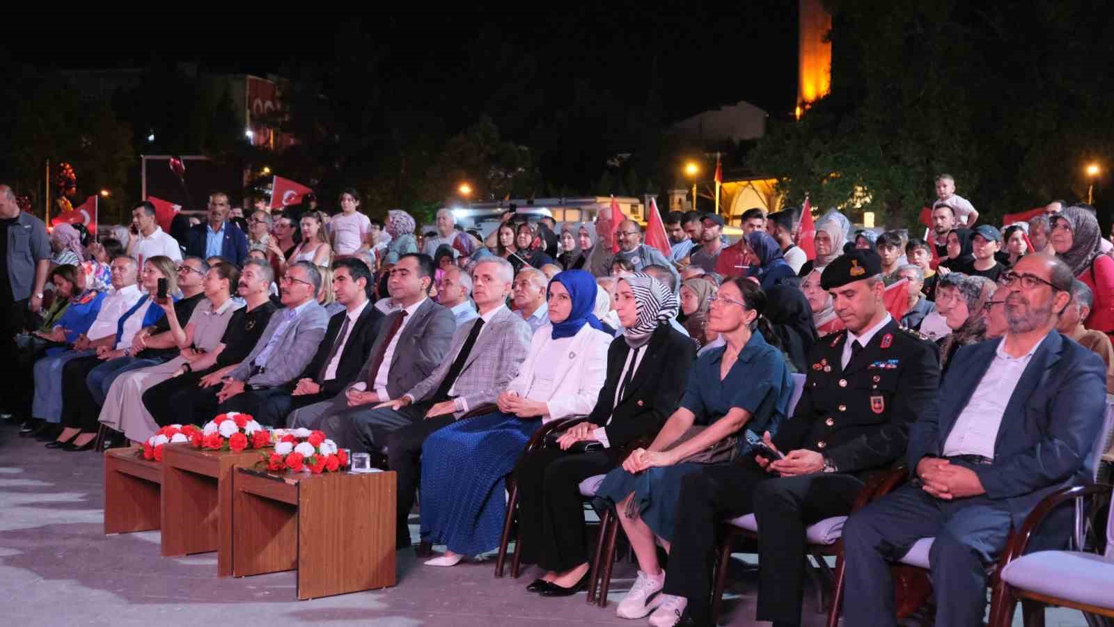 Karaman’da "15 Temmuz Demokrasi ve Milli Birlik Günü" etkinlikleri
