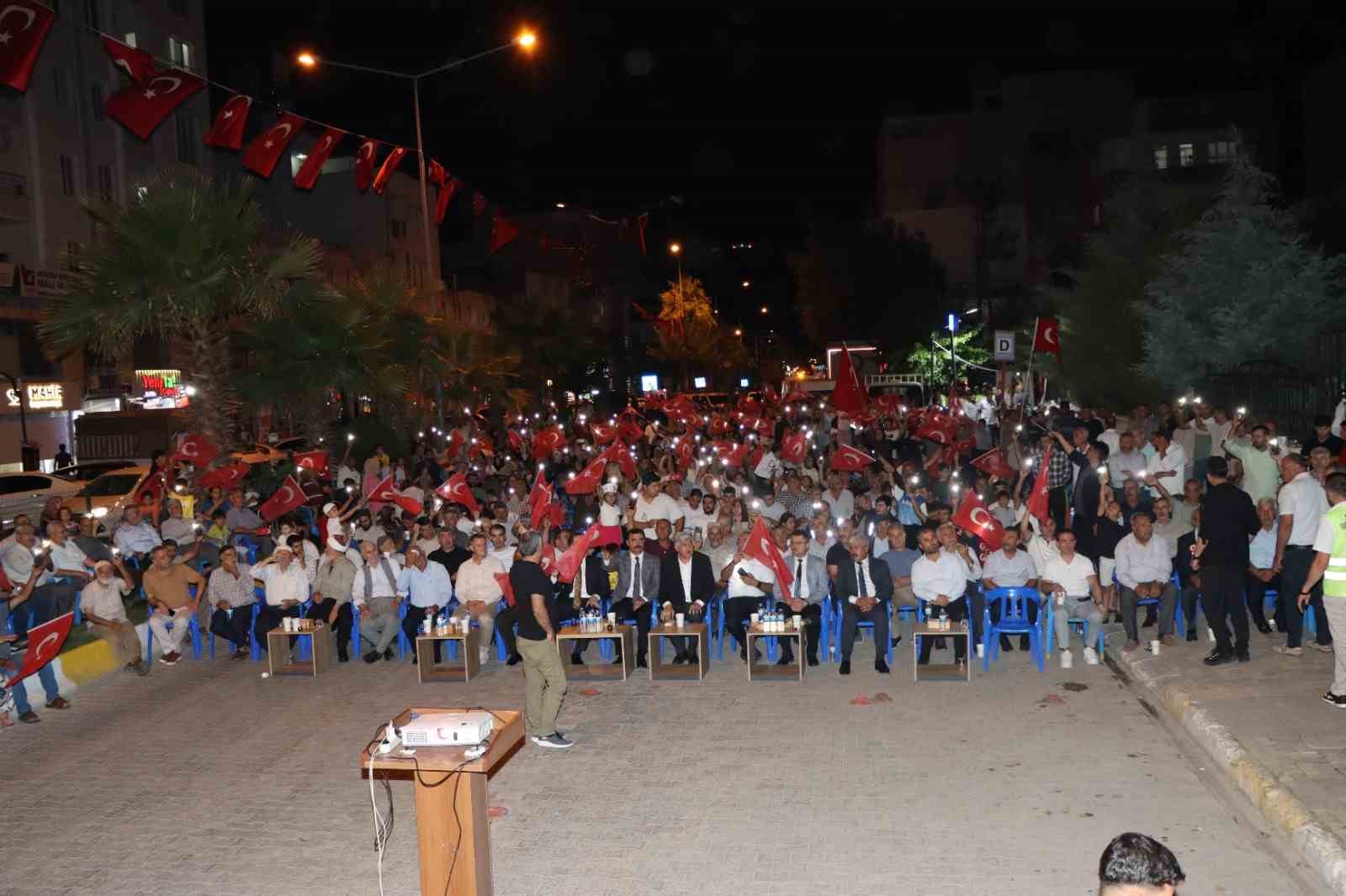 Kahta’da 15 Temmuz Milli Birlik ve Demokrasi Günü anıldı
