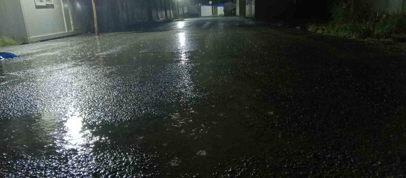 Temmuz ayında yağmur sürprizi