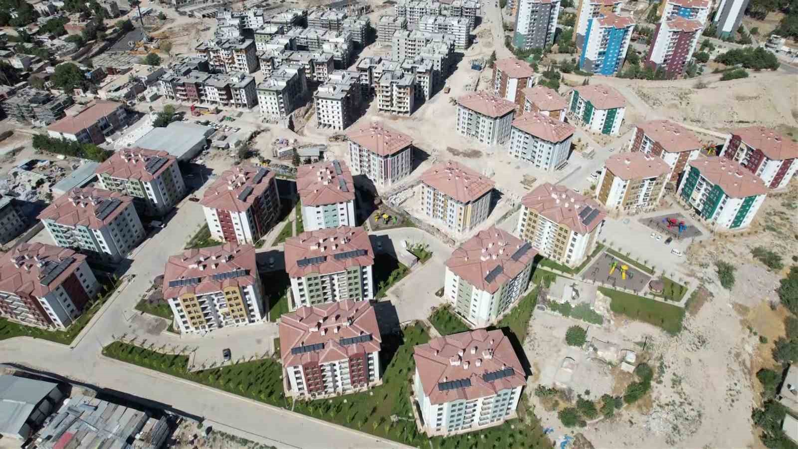 Adıyaman’daki kentsel dönüşüm alanında modern binalar yükseldi