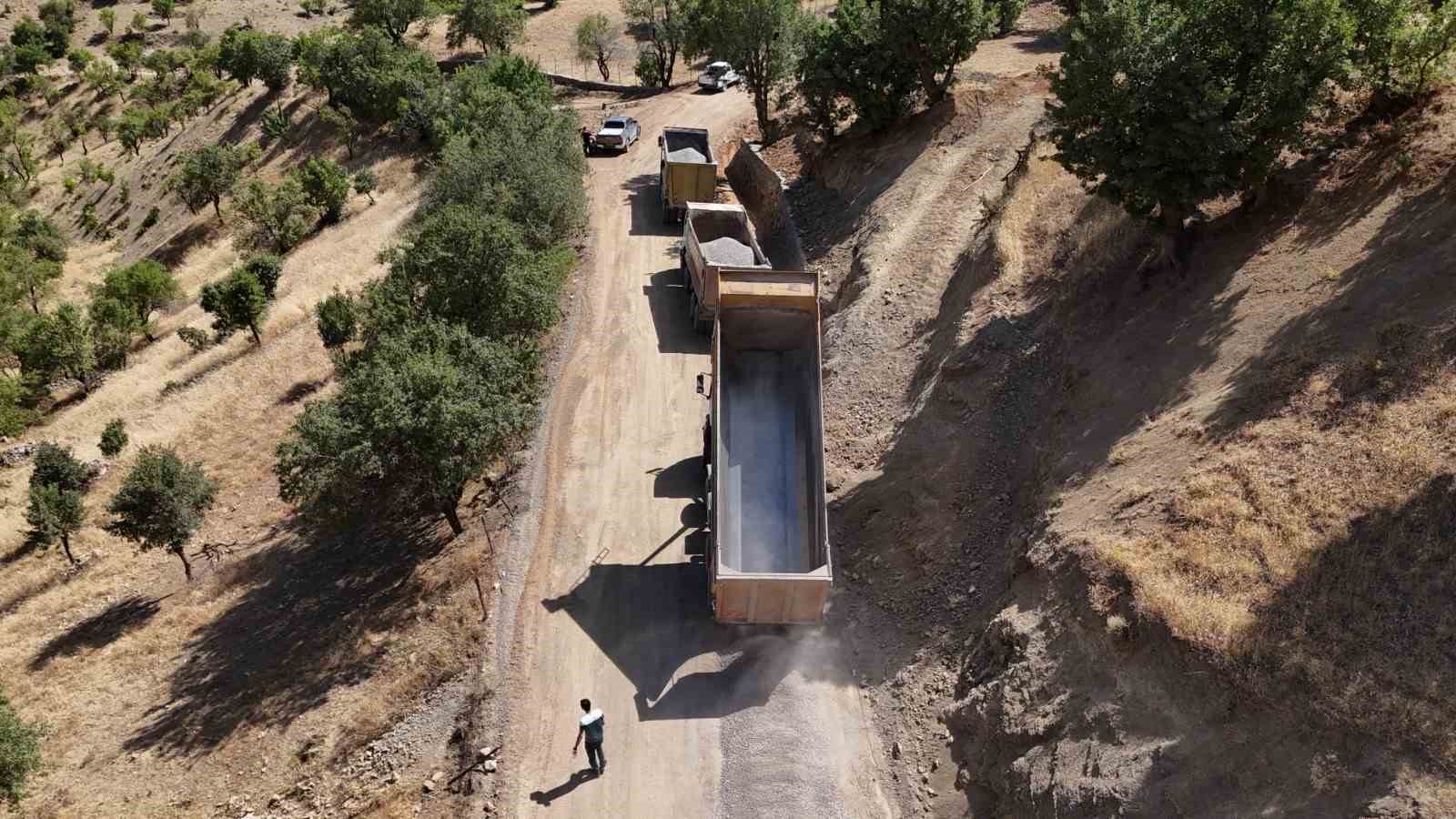 Bükardi güvenlik yolunda çalışmalar sürüyor