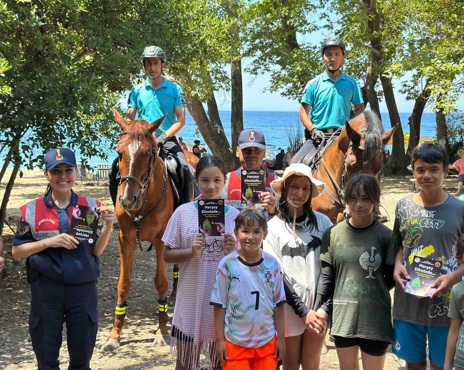 Milli Park’ta vatandaşlar yangınlara karşı bilgilendirildi