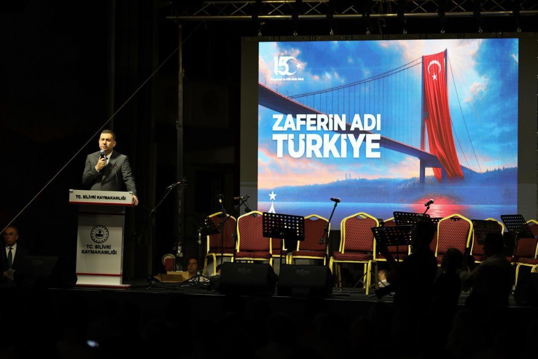 Silivri’de 15 Temmuz Demokrasi ve Millî Birlik Günü anma programı düzenlendi