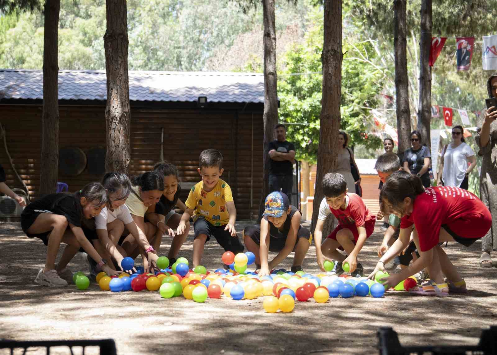 Mersin’de anneler ve çocuklar doğayla buluştu