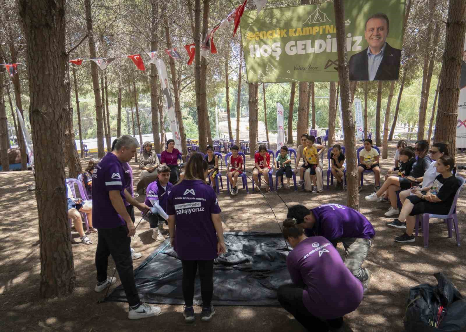 Mersin&rsquo;de anneler ve &ccedil;ocuklar doğayla buluştu
