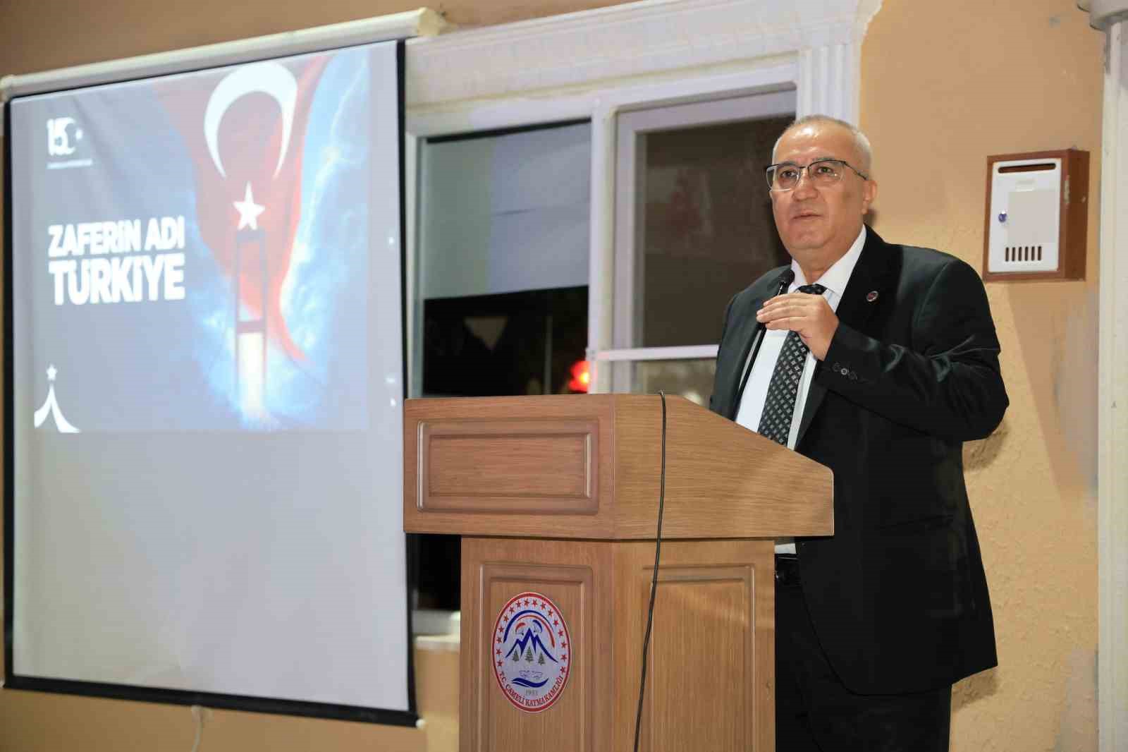 Başkan Arslan; "15 Temmuz, bir milletin inancıyla yazdığı direniş destanıdır"