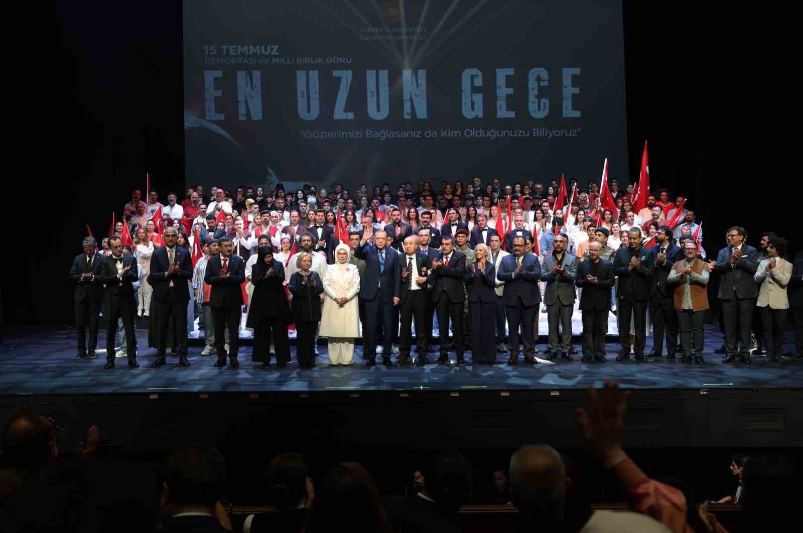 Emine Erdoğan’dan "En Uzun Gece" destanının ilk temsiline ilişkin paylaşım