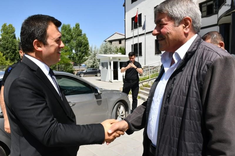 Kaymakam Burak Dertlioğlu’ndan  iade-i ziyaret