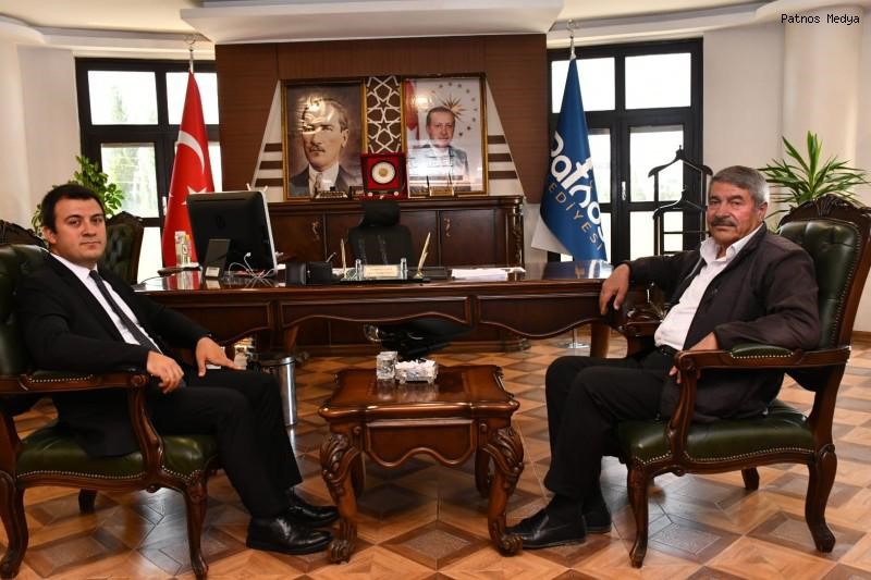 Kaymakam Burak Dertlioğlu&rsquo;ndan  iade-i ziyaret
