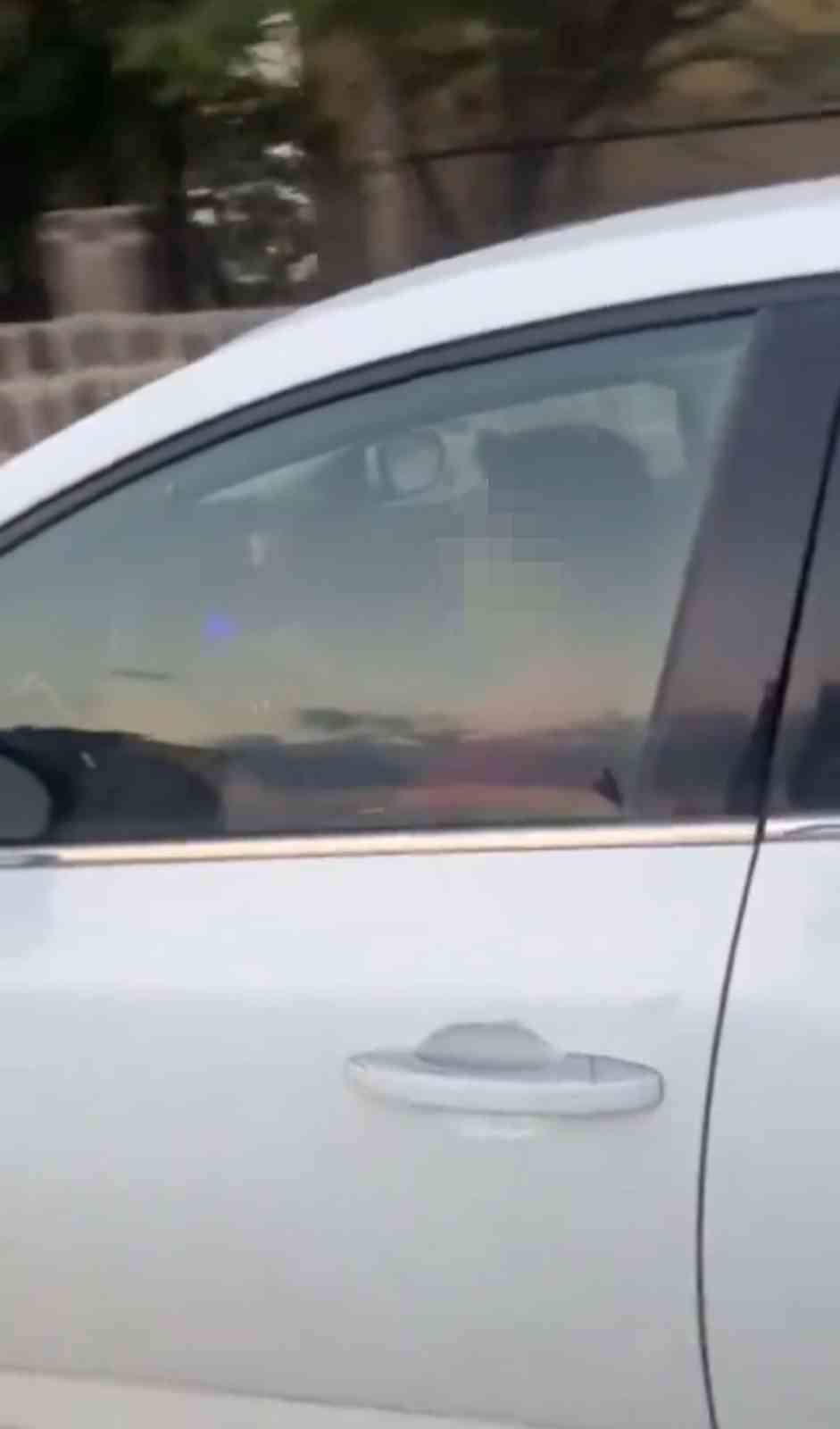 Küçük çocuğuna otomobil kullandıran babaya 18 bin TL ceza