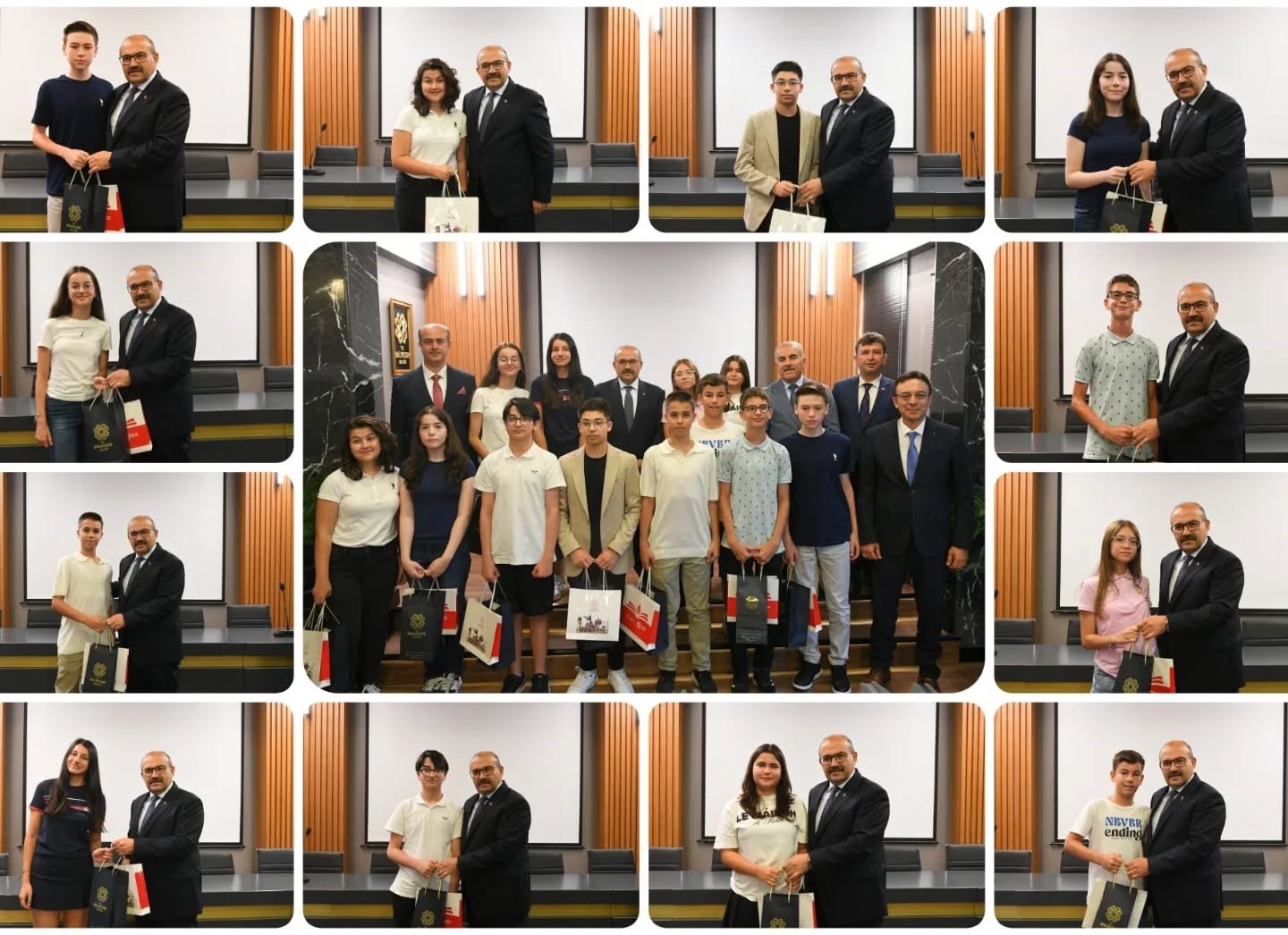 Balıkesir Valisi Ustaoğlu, LGS şampiyonları ödüllendirildi