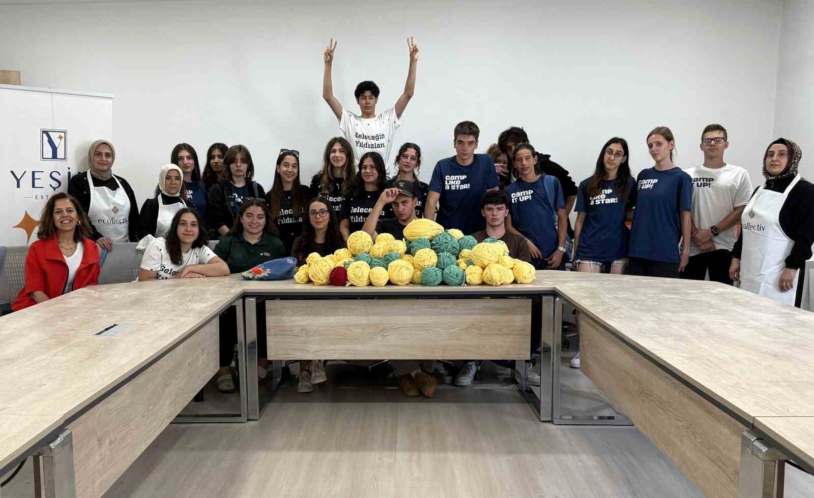 Öğrencilerden ecollectiv projesine destek