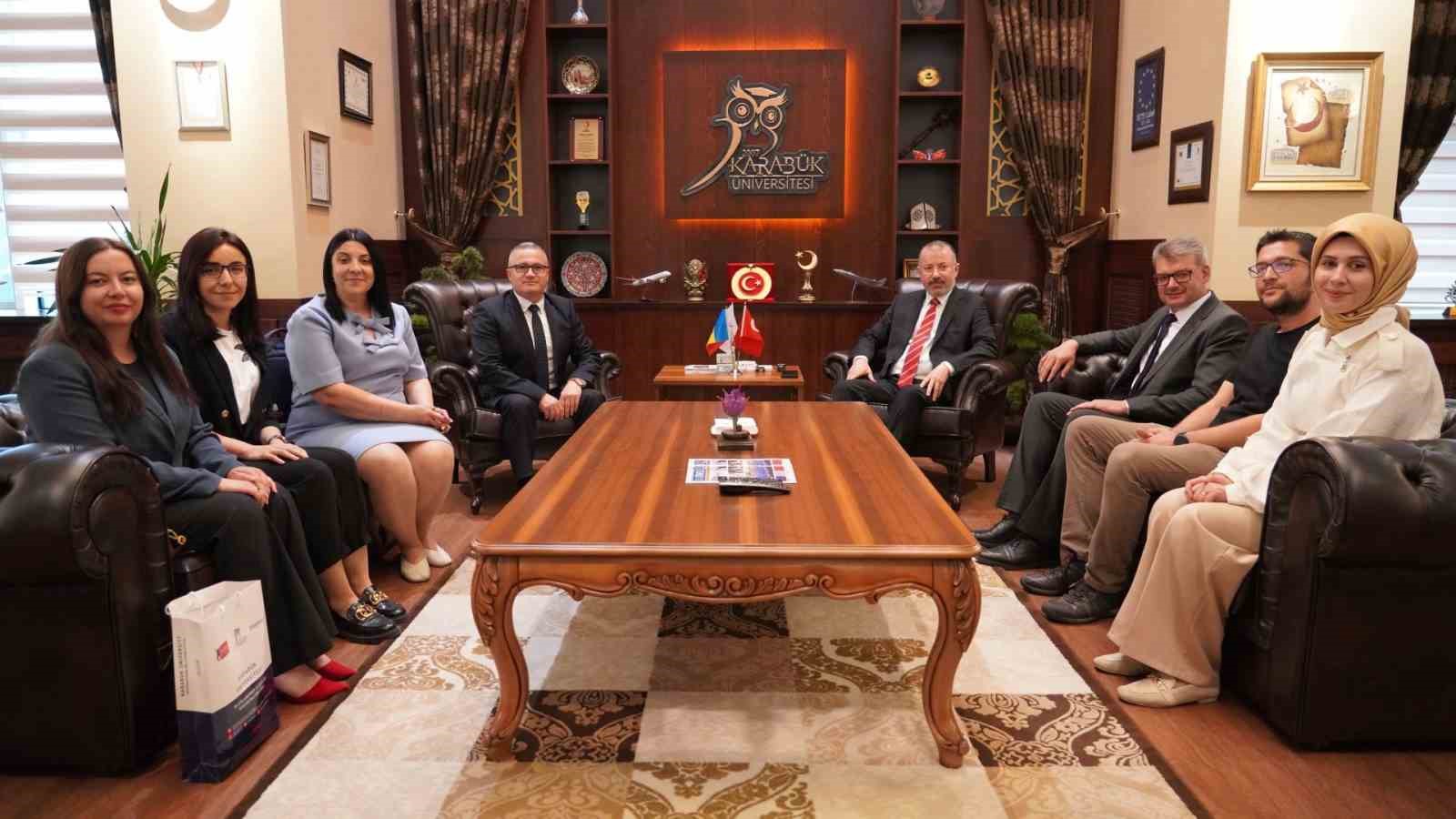 KB&Uuml; ile Moldova Comrat Devlet &Uuml;niversitesi arasında akademik iş birliği
