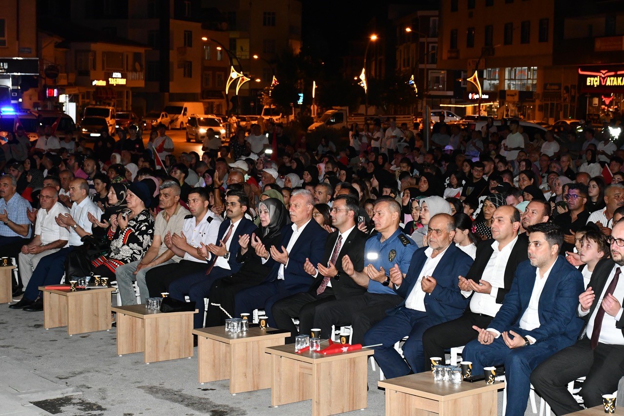 Kulu’da "15 Temmuz Demokrasi Ve Milli Birlik Günü" etkinlikleri