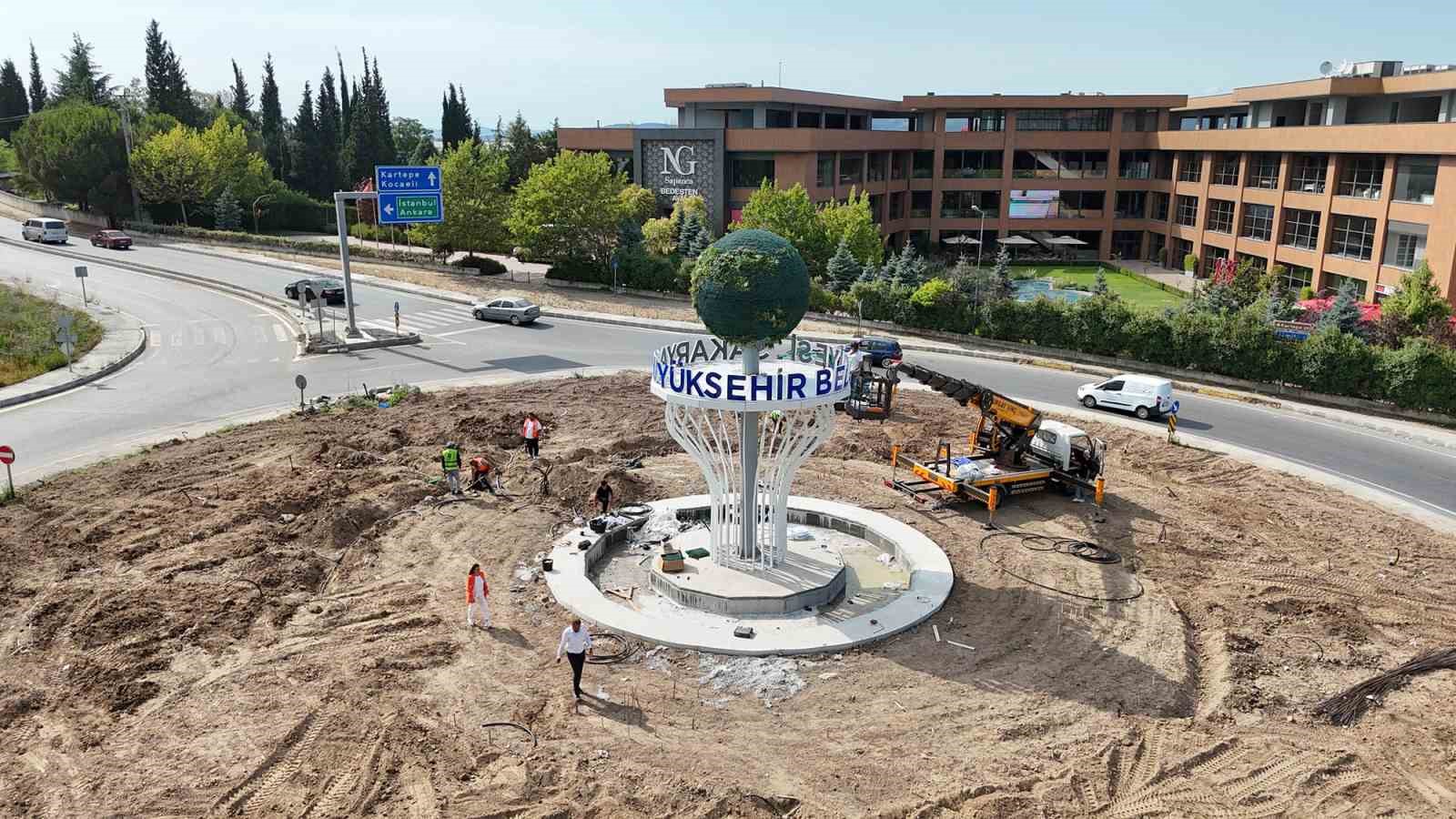 Sapanca’nın yeni vitrininde "yeşil dünya" detayı