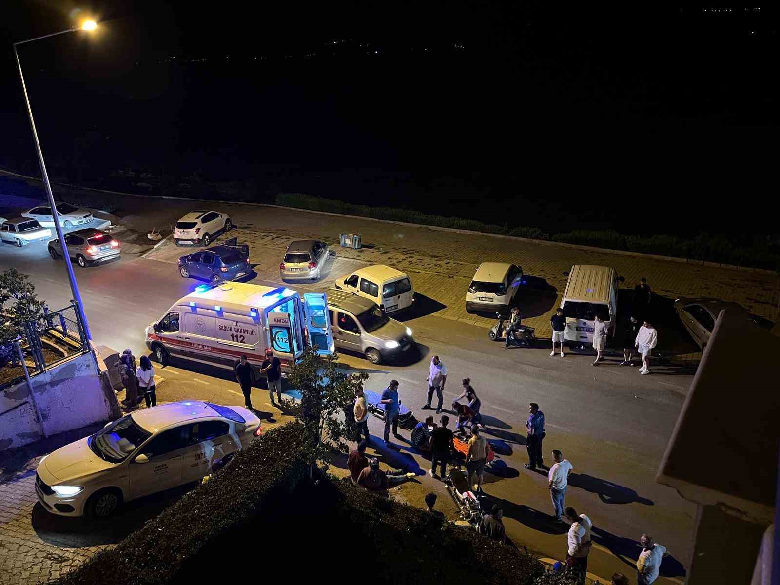 Eğirdir’de otomobil ile motosiklet çarpıştı: 2 yaralı