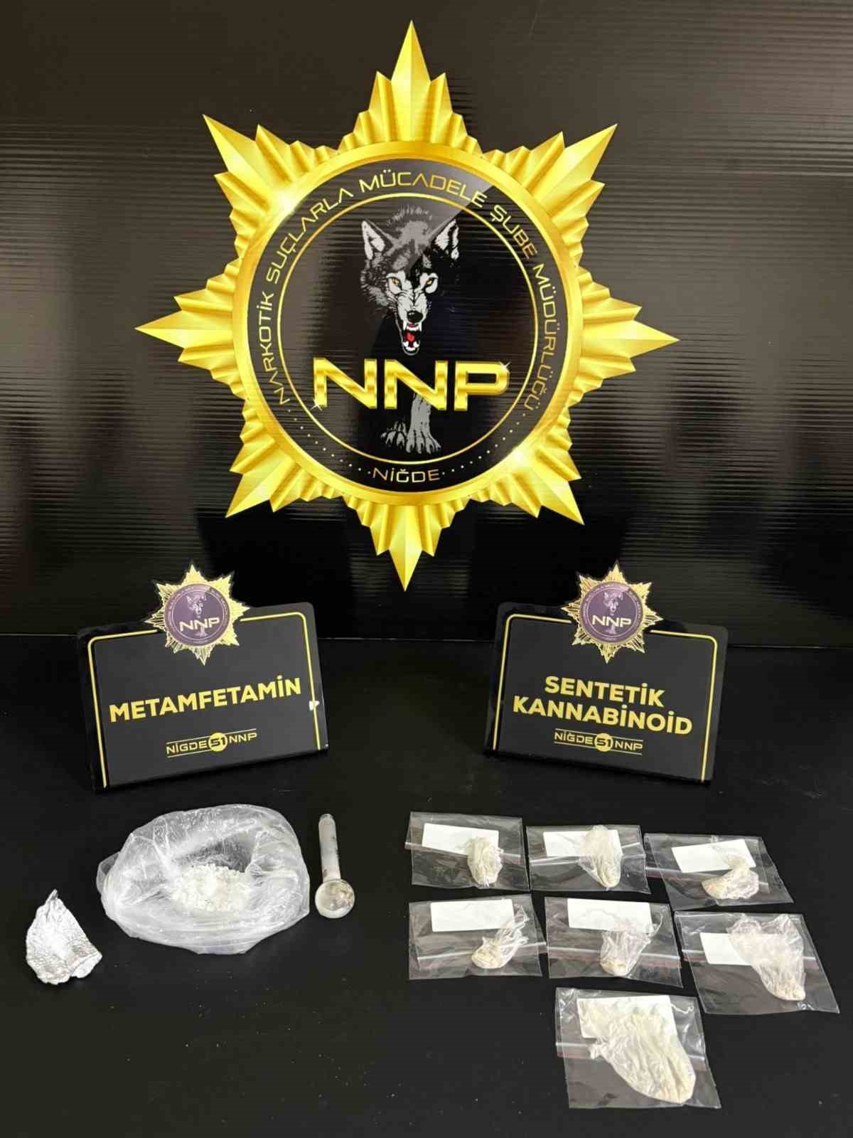 Niğde’de uyuşturucu operasyonu: 4 tutuklama