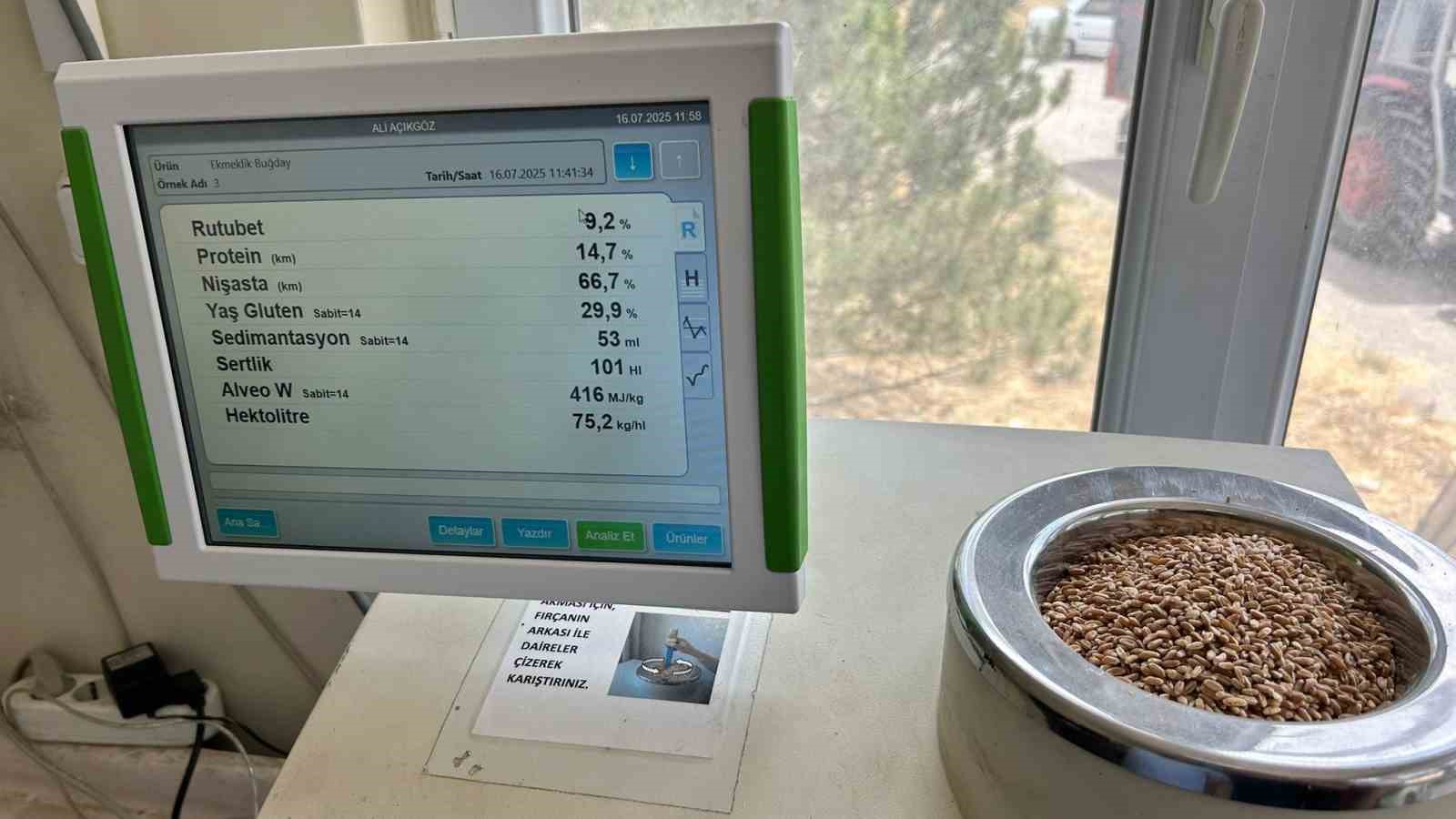 Tomarza’da Toprak Mahsulleri Ofisi hububat alımına başladı