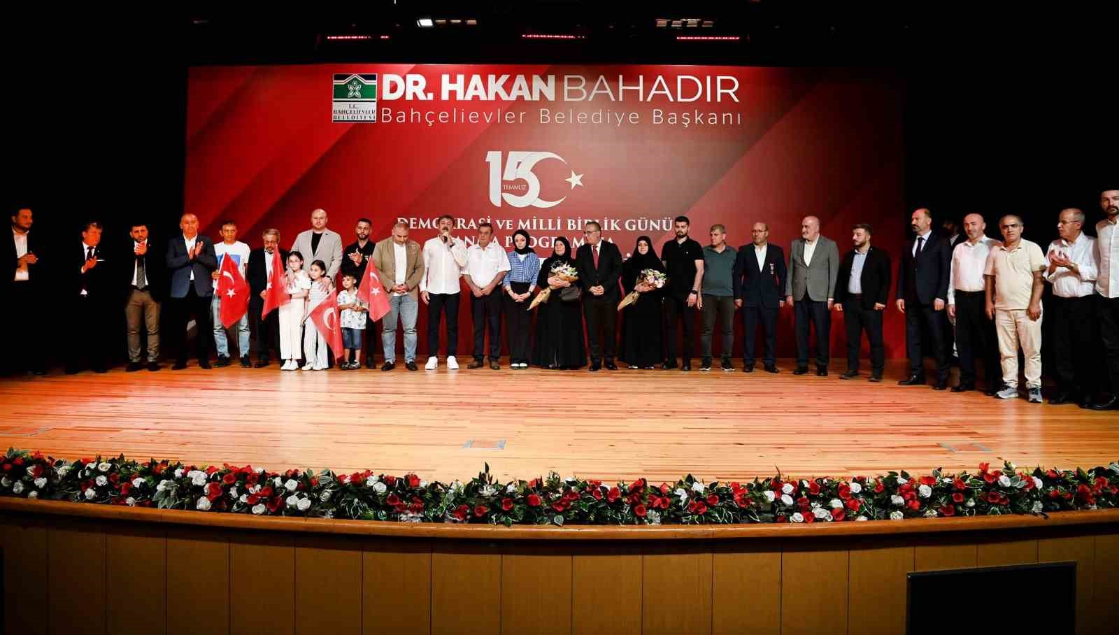 15 Temmuz Şehitleri Bahçelievler’de dualarla anıldı