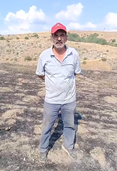 Uludere mahallesinde &ccedil;ıkan yangın kontrol altına alındı
