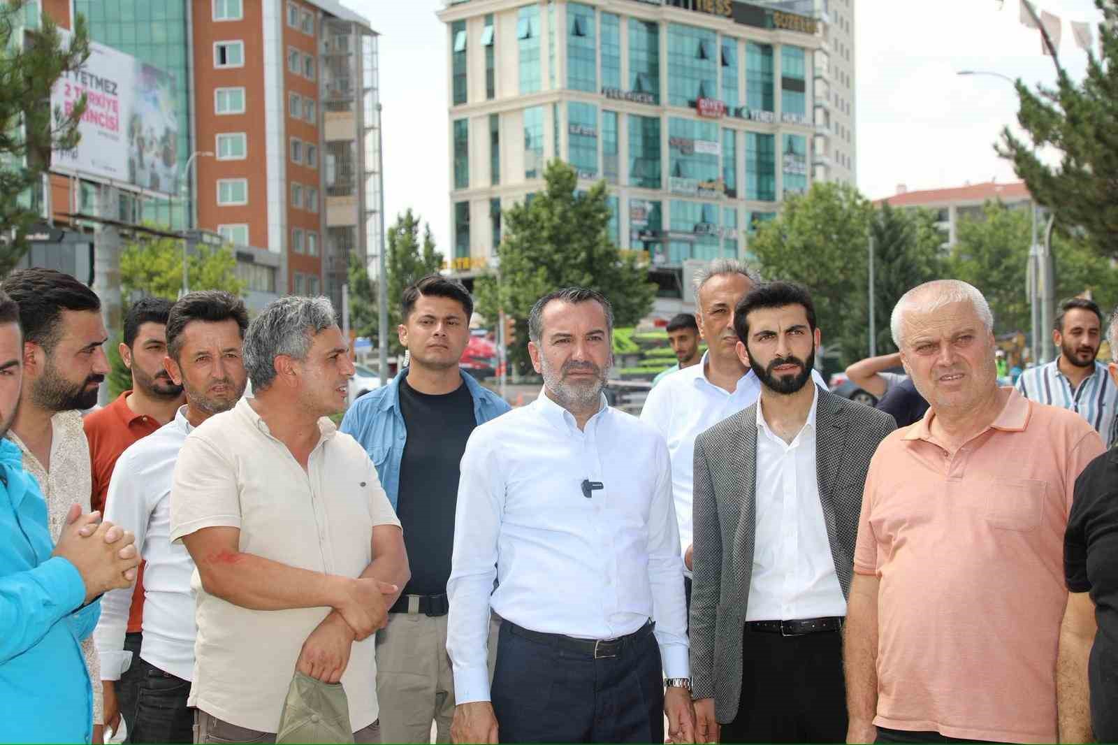 Elazığ’da Hazardağlı Kavşağı düzenleme çalışmaları başladı