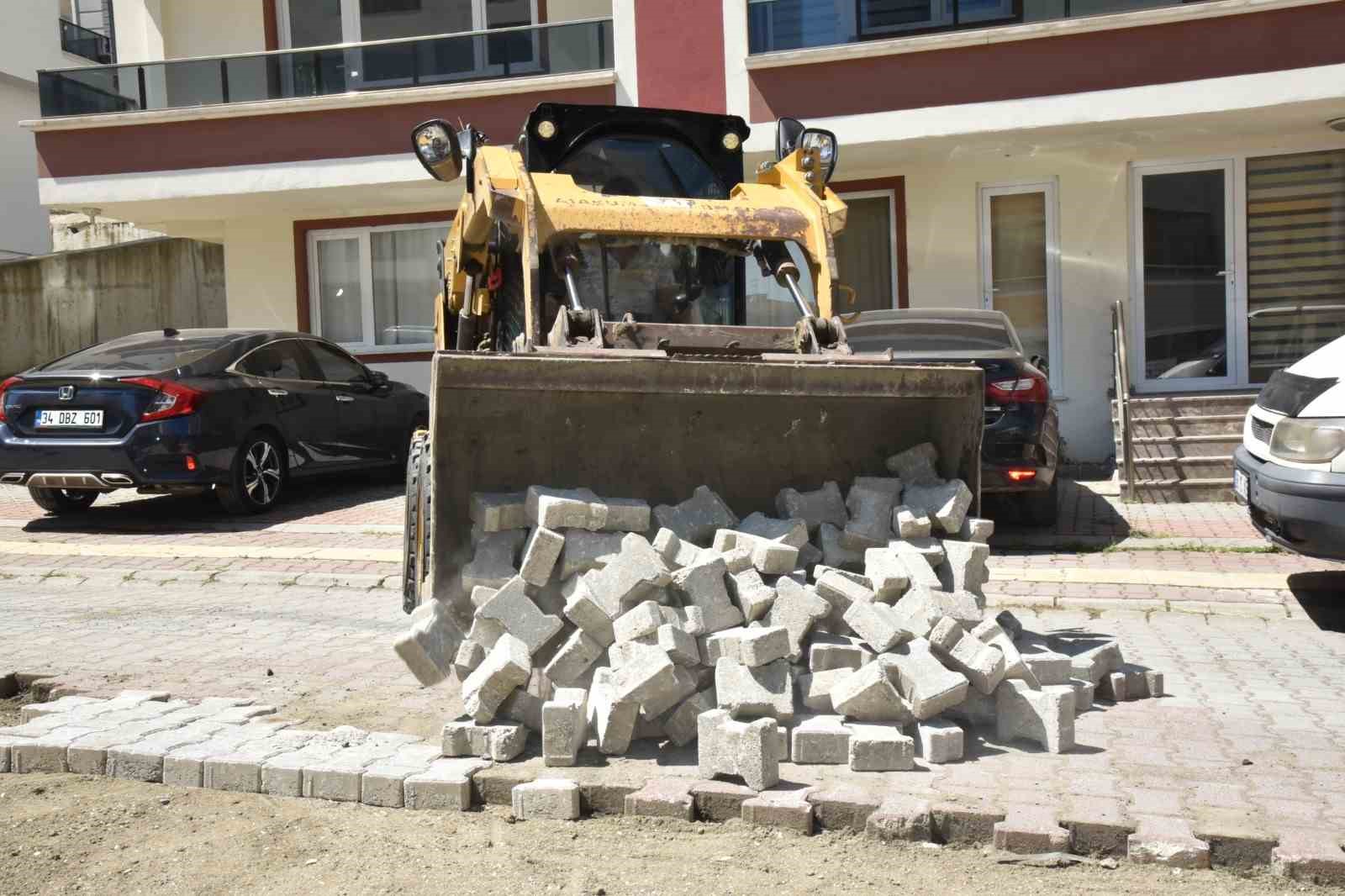 Atakum’da yol onarım çalışmaları